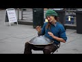Street musician with unbelievable instrument!