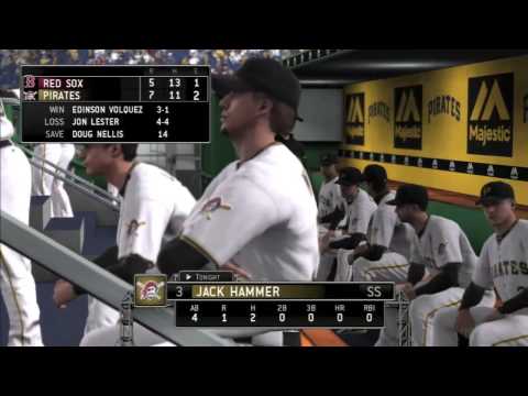 MLB 14 The Show: Jack Hammer vs Boston Red Sox - Road To The Show