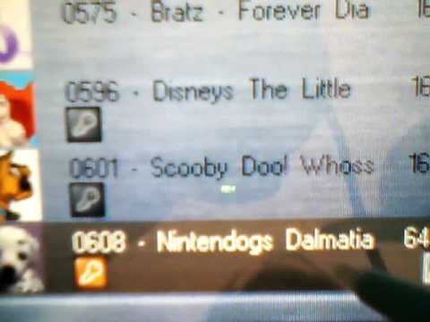 Nintendogs TTDS cheats - YouTube