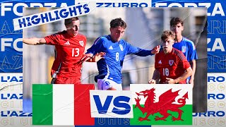 Highlights: Italia-Galles 3-3 | Under 19 | Amichevole