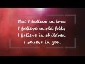 i believe in you  don williams   lyric