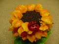 Decorating Cupcakes: #3 Sunflower and Ladybug -with yoyomax12