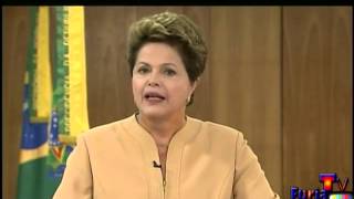 Dilma se Pronuncia em Rede Nacional - 21.06.2013