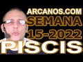 Video Horscopo Semanal PISCIS  del 3 al 9 Abril 2022 (Semana 2022-15) (Lectura del Tarot)