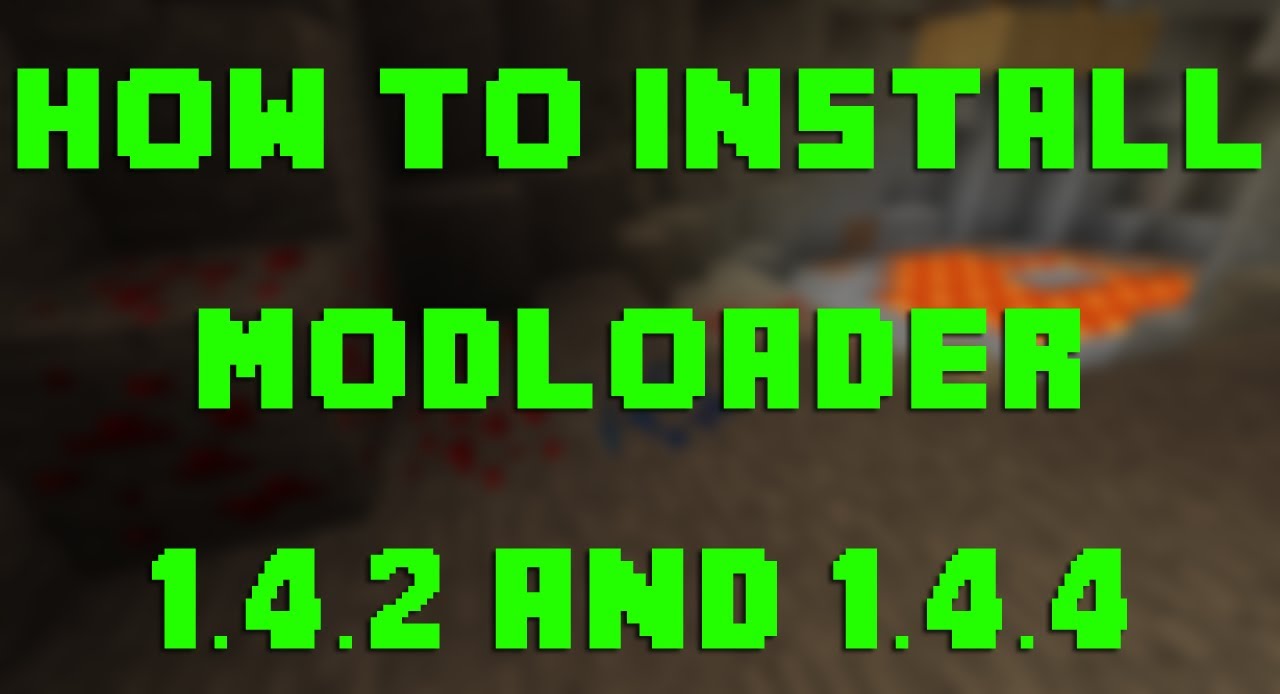 How to Install Modloader for Minecraft 1.4.2 and 1.4.4 (Mac OSX 10.6 ...