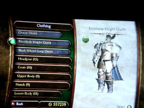 Fable 2 Knothole Island Weapons and Armor - YouTube