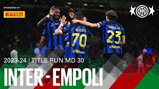 DIMARCO AND SÁNCHEZ FOR THE WIN 🙌⚽🔥?? | INTER 2-0 EMPOLI | EXTENDED HIGHLIGHT🏆🇮🇹?????