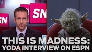 Yoda Kicks Off Star Wars Tournament with ESPN Interview