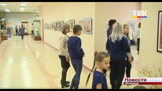 Выставка прикладных работ педагогов и учеников линевской художественной школы открылась в Искитиме
