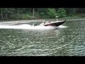 Fast Bass Boat on Jordan Lake