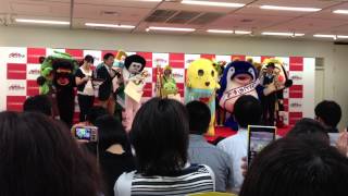 ふなっしー優勝コメント ご当地キャラ総選挙2013