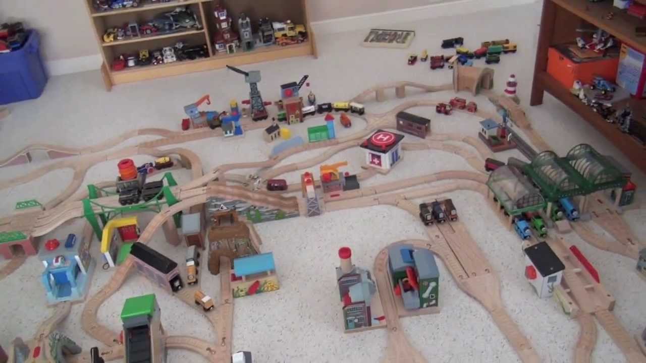 Thomas Wooden Railway Layout #3 - YouTube