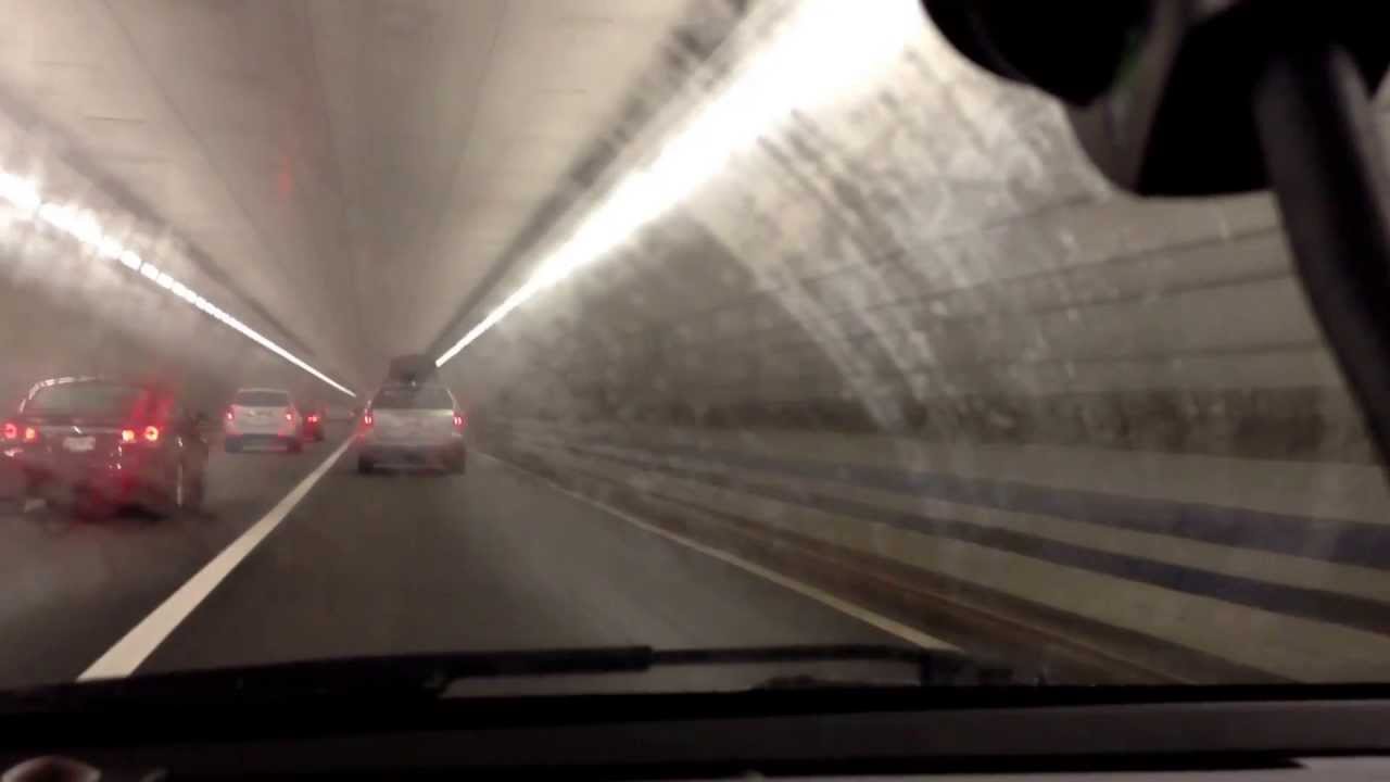 Going through the underwater bridge in Hampton, Virginia! YouTube