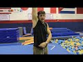 Learn How to do a Front Flip- Front Flip Tutorial gymnastics skill