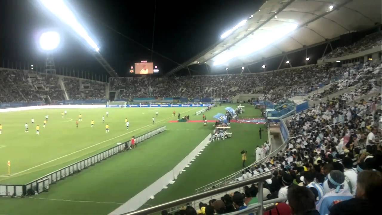 argentina vs brazil football match   qatar 2010   YouTube  football match brazil vs argentina