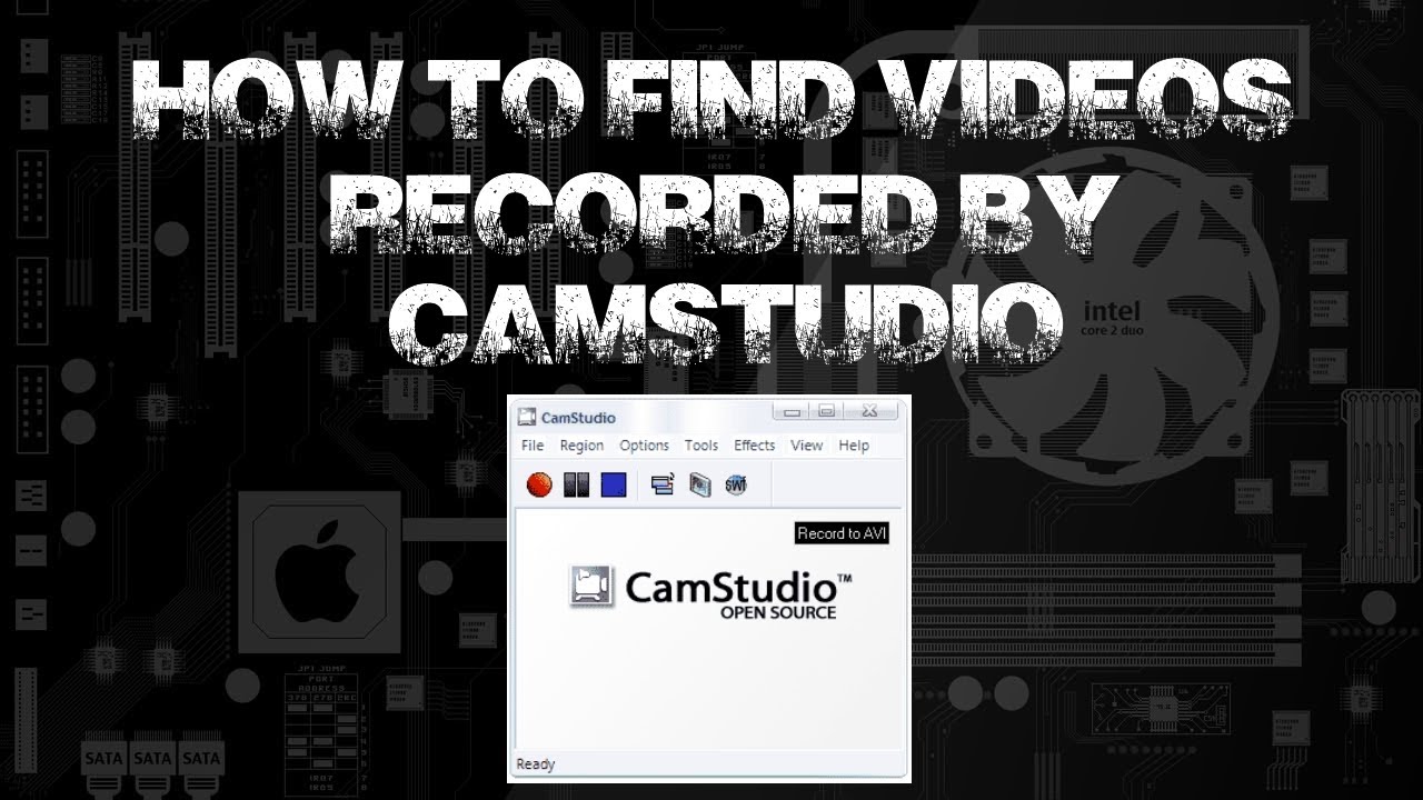 ... Find Videos Recorded By CamStudio In Windows (XP, Vista, 7) - YouTube