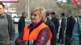 Забастовка Крымтроллейбуса, вежливые люди и операторы, которые не внушают доверия