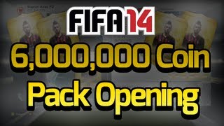 FIFA 14 | Ultimate Team 6,000,000 Coin Pack Opening