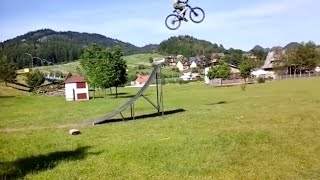 FAIL: Guy Jumps Huge Ramp With No Landing