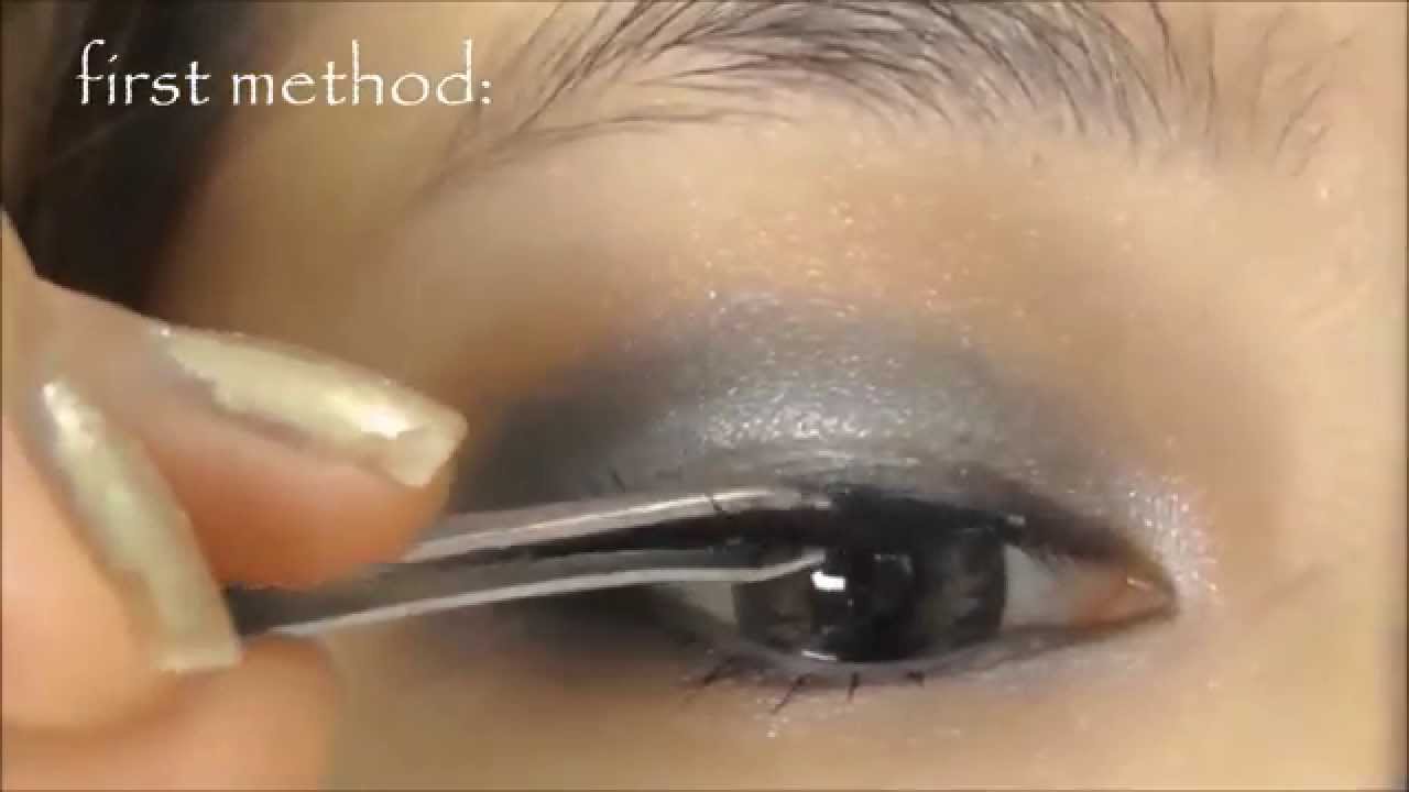 beautychapter how to apply false eyelashes for asian / monolids