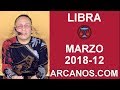 Video Horscopo Semanal LIBRA  del 18 al 24 Marzo 2018 (Semana 2018-12) (Lectura del Tarot)
