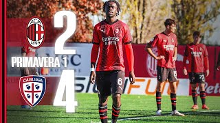 A six-goal match ends in defeat | AC Milan 2-4 Cagliari | Highlights Primavera