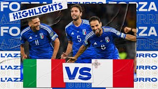 Highlights: Italia-Malta 4-0 | Qualificazioni EURO 2024