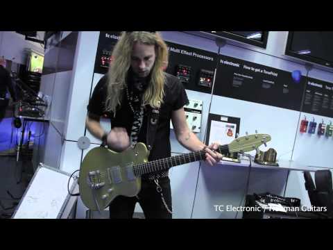TC Electronic / Henman Guitars / Anders Bo / NAMM Show 2011 / Vintage&RareTV
