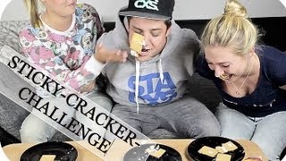 STICKY CRACKER CHALLENGE !