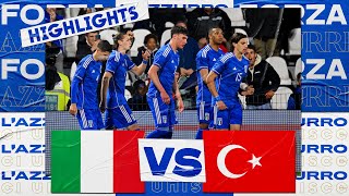 Highlights: Italia-Turchia 1-1 | Under 21 | Qualificazioni U21 EURO 2025