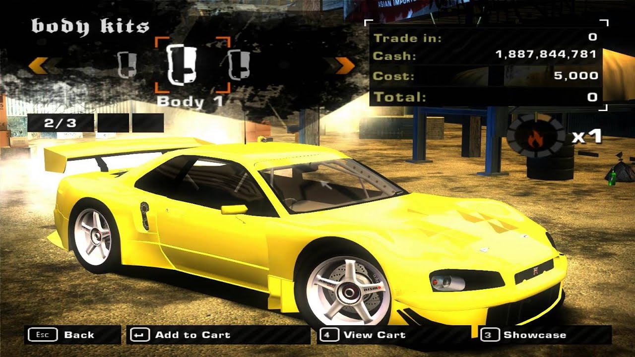 nfs most wanted car