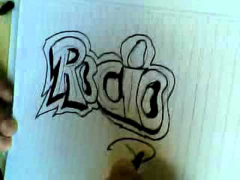 Como hacer graffitis faciles - Imagui