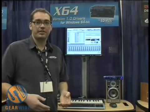 Edirol X64 Boosts The Bits - YouTube