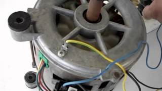 Cómo conectar un motor de lavadora