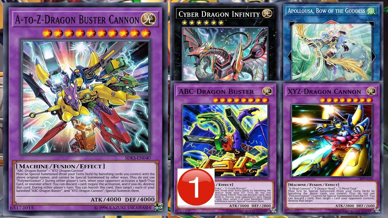 A To Z Dragon Buster Cannon Xyz Dragon Cannon Deck Abc Dragon Buster ａｔｏｚ ドラゴン バスターキャノン