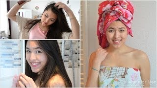 Meine Routine UNTER und NACH der Dusche !