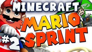 Minecraft Mario Sprint Part 2 - Rainbow Road