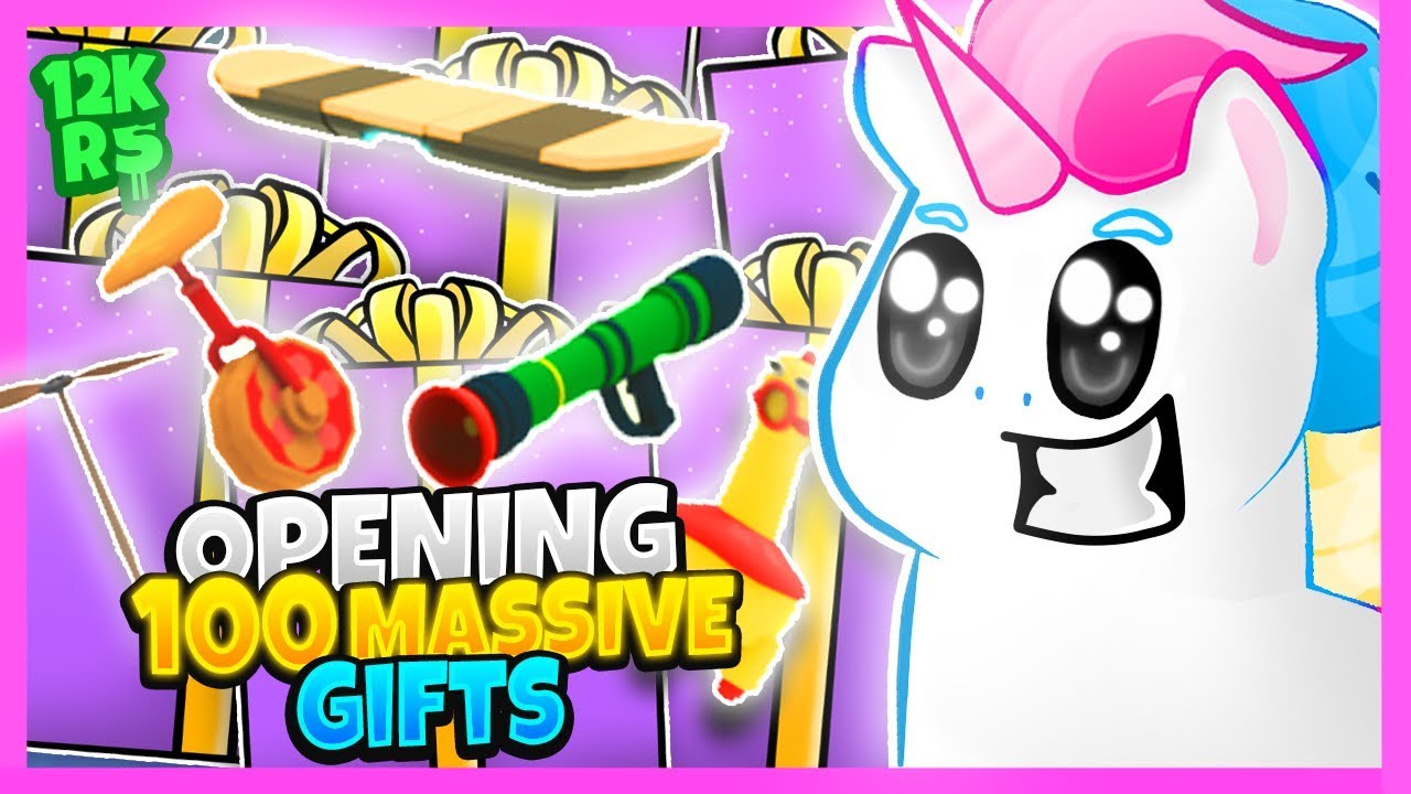 Opening 100 New Massive Gifts In Adopt Me To Get The Legendary