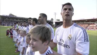 Cristiano Ronaldo massages nervous mascot at AFC Bournemouth