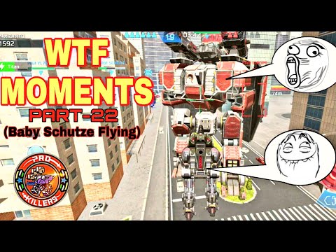 War Robots WTF Moments (Baby Schutze Flying) Funny Moments part-22