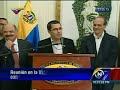 Jorge Arreaza informa de acuerdos tras reunión con Lorenzo Mendoza este lunes