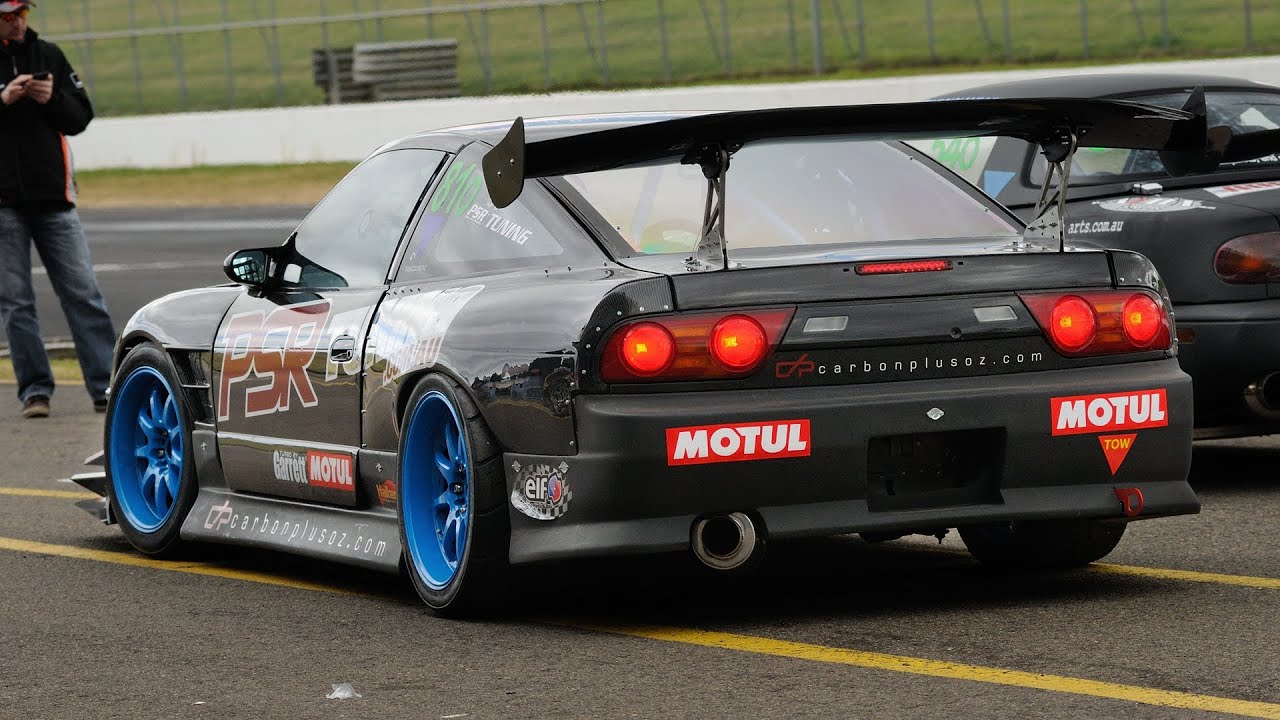 Time Attack Nissan 180SX S13 - YouTube