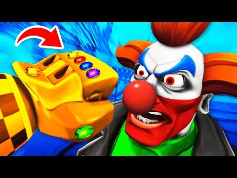 DESTROYING CLOWNS With SECRET GAUNTLET In Virtual Reality (Path of the Warrior VR Funny Gameplay)