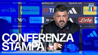 Gattuso: “Un sogno che si avvera, voglio riportare l’Italia al Mondiale” | La presentazione del CT