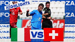 Highlights: Italia-Svizzera 4-0 - Under 17 (23 agosto 2022)