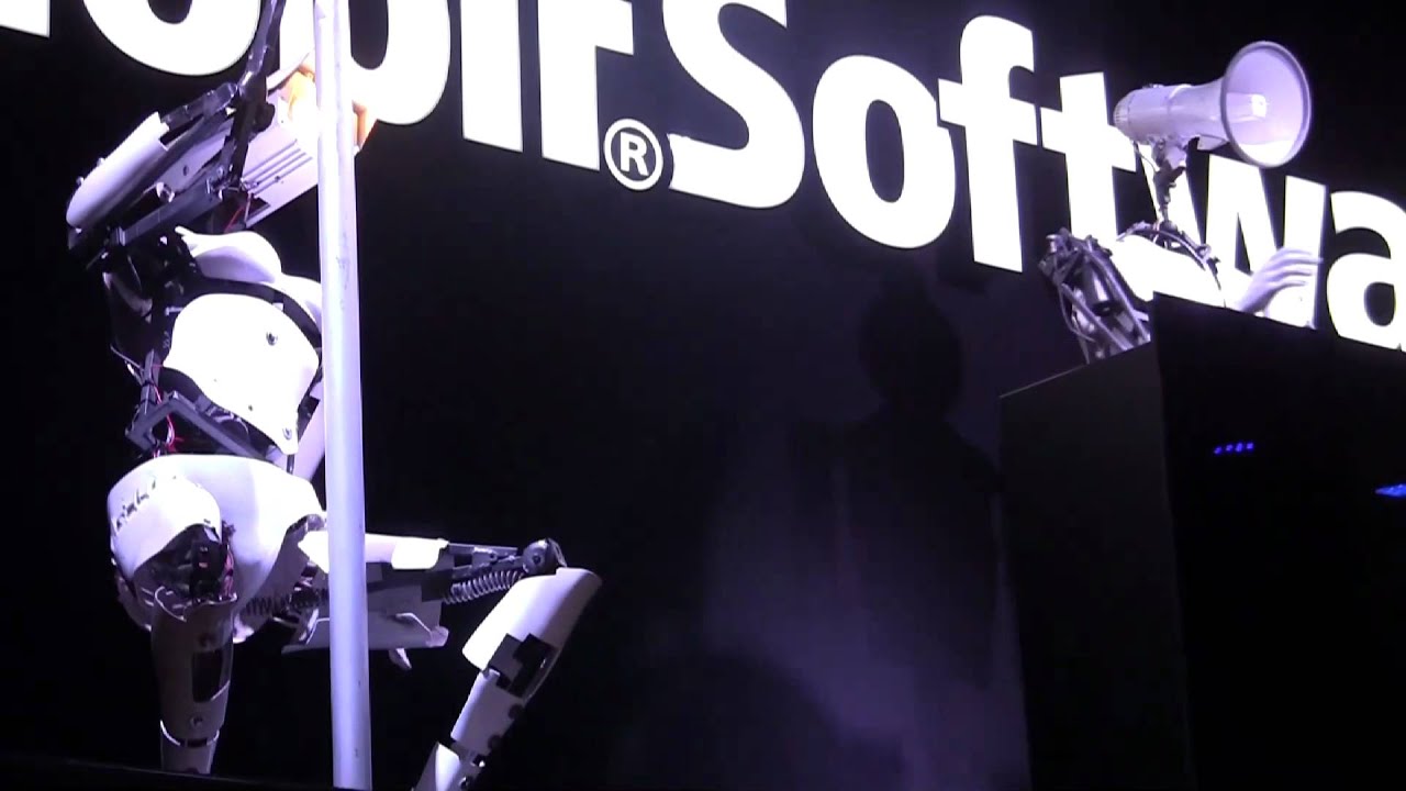 Inventan en Alemania el primer robot stripper del mundo