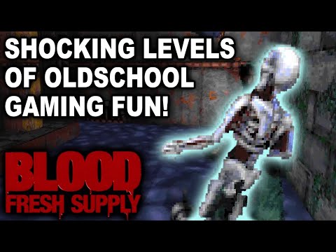 SHOCKING LEVELS OF OLDSCHOOL GAMING FUN! Let’s Play Blood: Fresh Supply (1080p 60fps PC Gameplay)