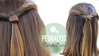 Peinados fáciles para cabello corto