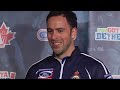 Draw 2 Media Scrum - 2013 Ford World Men's Curling Championship