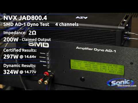 Sonic Electronix Certified Amp: NVX JAD800.4